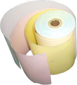 3 Ply White/Pink/Yellow 76x76mm