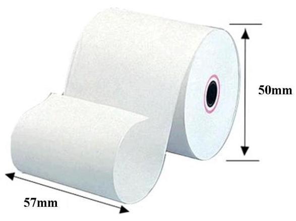 Paper Roll 57x50mm Thermal