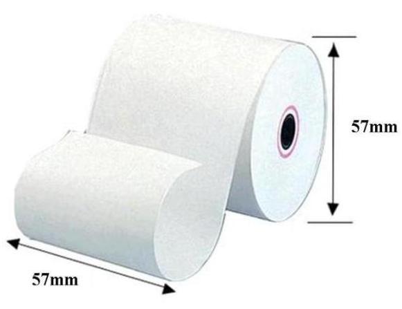 Paper Roll 57x57mm Thermal