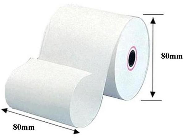 Paper Roll 80x80mm Thermal