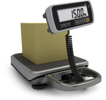 Portable Bench Scale with adjustable display