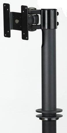 Monitor Pole Mount - Fixed Height 600mm