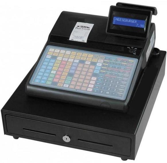 Cash Register ABM-920 - Single Roll & 110 Item Flat Keyboard