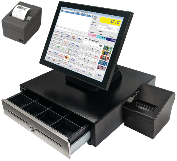 Restaurant POS System - Package D (Restaurant, Cafe & Hospitality - with Kitchen Printer)
